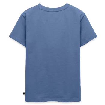 Premium økologisk T-skjorte for barn - dueblå - Bak - Mikhail (115cm)