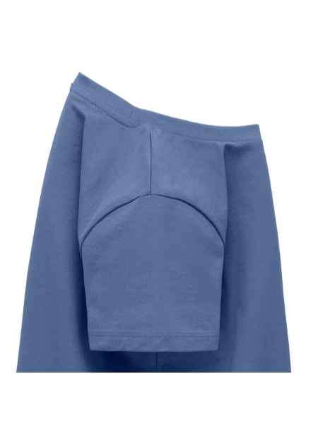 Kinder Premium Bio T-Shirt - Taubenblau - Rechts