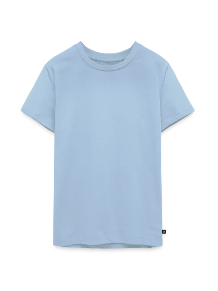 Teenager Premium Organic T-Shirt - light blue - Front