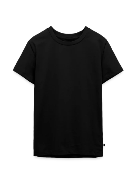 Teenager Premium Bio T-Shirt - Schwarz - Vorne