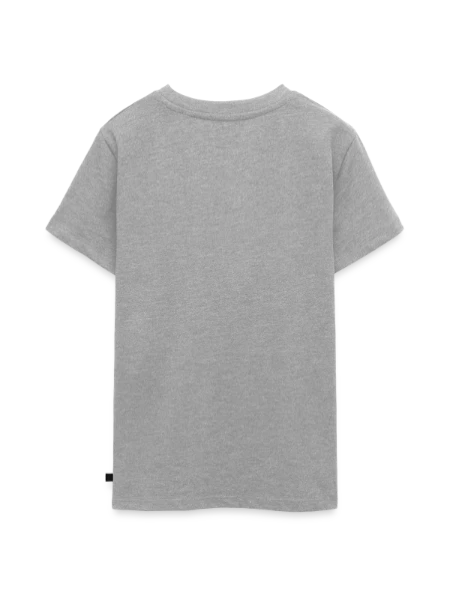 T-shirt Premium bio Ado - gris chiné - Dos