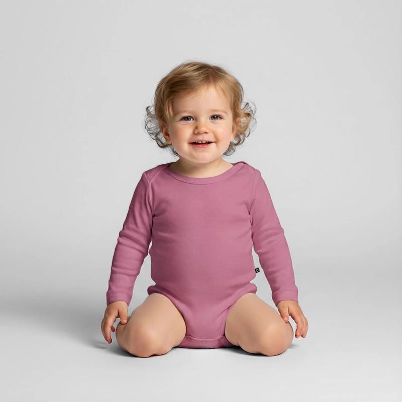 Organic Longsleeve Baby Bodysuit