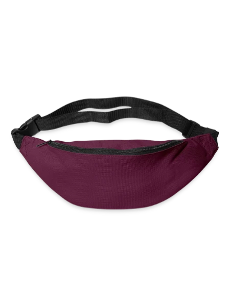 Gürteltasche - Burgunderrot - Vorne