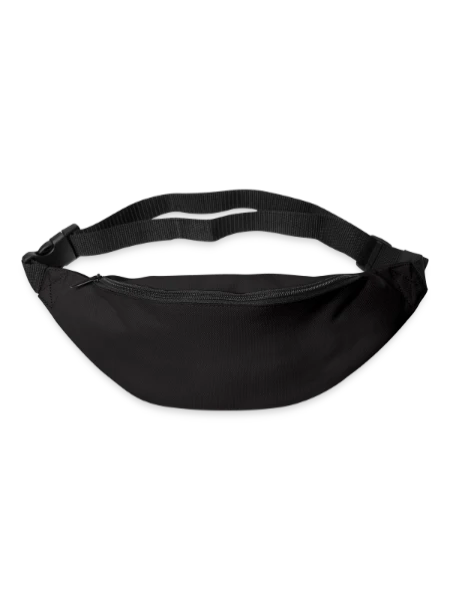 Sac banane - noir - Devant