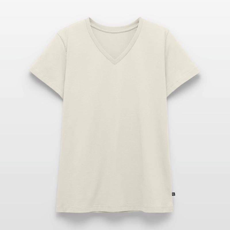 Frauen Premium Bio T-Shirt mit V-Ausschnitt