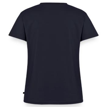 Premium økologisk T-skjorte med V-hals for kvinner