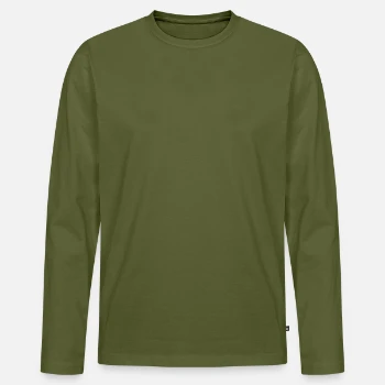 Men's Premium Organic Long Sleeve Shirt