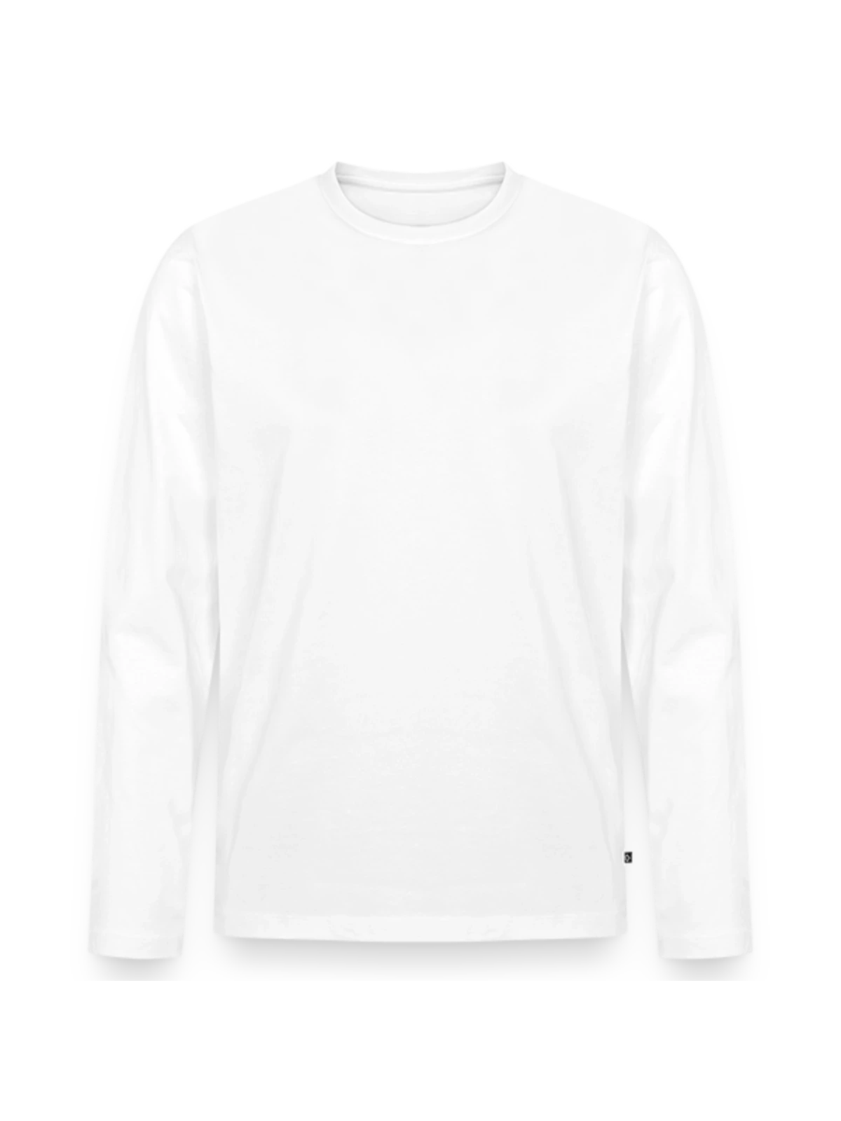 T-shirt manches longues Premium bio Homme -  - Devant