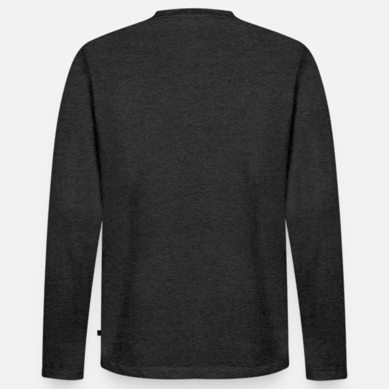 Camiseta ecológica prémium de manga larga para hombre