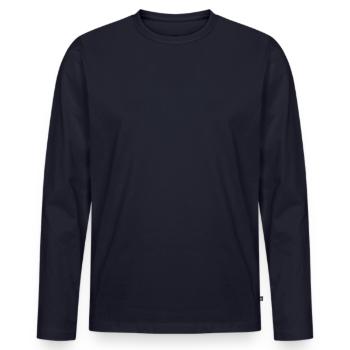 Ekologisk långärmad premium-T-shirt herr