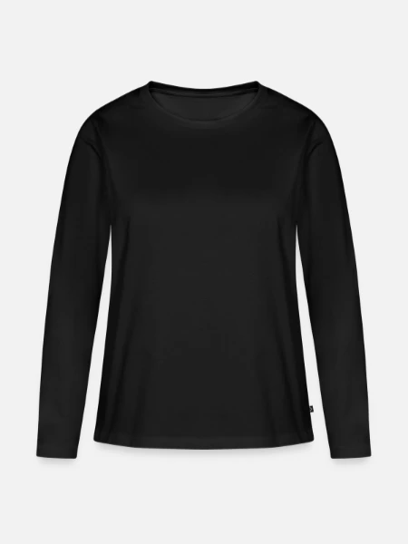 T-shirt manches longues Premium bio Femme -  - Devant
