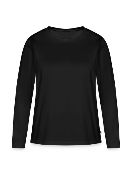 T-shirt manches longues Premium bio Femme -  - Devant