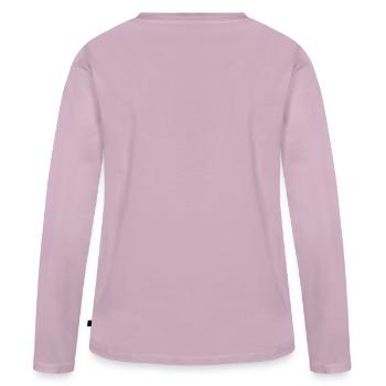 Ekologisk långärmad premium-T-shirt dam