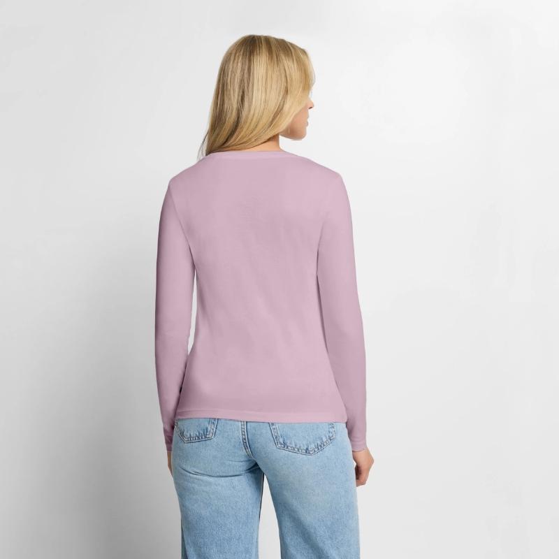 Maglia a maniche lunghe ecologica premium da donna