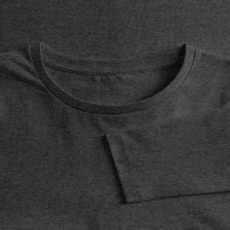 Premium økologisk langærmet T-shirt til kvinder