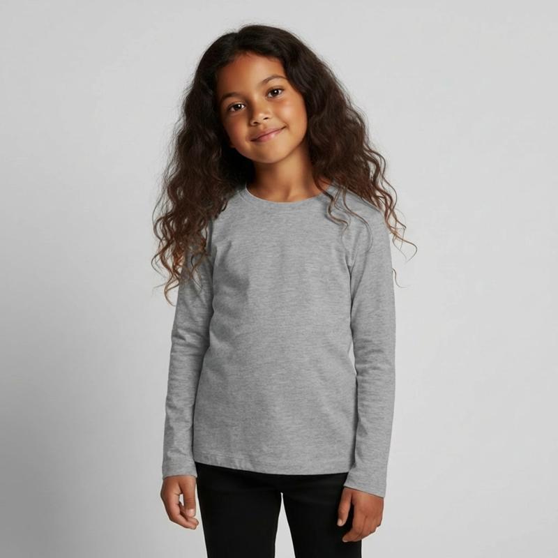 Kinder Premium Bio Langarmshirt