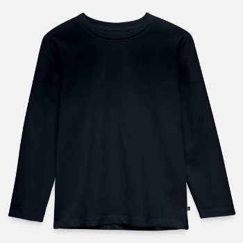 Ekologisk långärmad premium-T-shirt barn