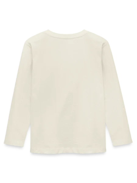 Kids' Premium Longsleeve Shirt - off white - Back