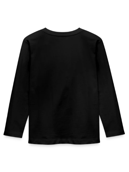 T-shirt manches longues Premium Enfant - noir - Dos