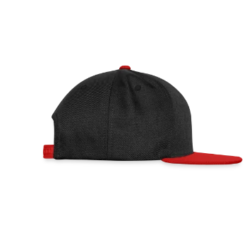 Snapback Cap - black/red - Right