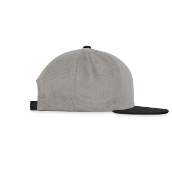 Snapback Cap - Graphit/Schwarz - Rechts