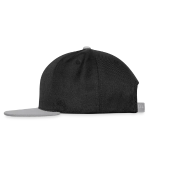 Snapback Cap - black/grey - Left
