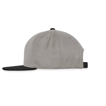 Snapback Cap - Graphit/Schwarz - Links