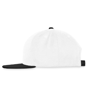 Casquette snapback - blanc/noir - Gauche