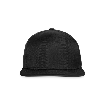 Casquette snapback - noir/noir