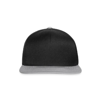 Snapback Cap - black/grey