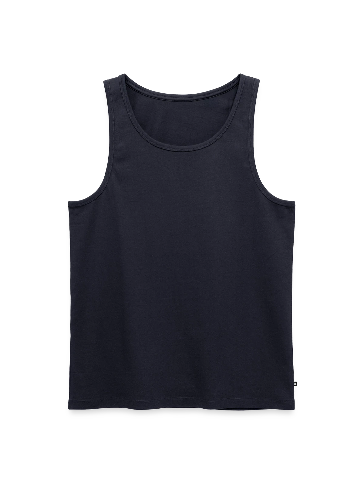 Men's Premium Organic Tank Top - navy - Front