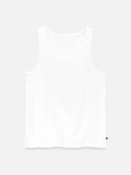 Débardeur bio Premium Homme - blanc - Devant