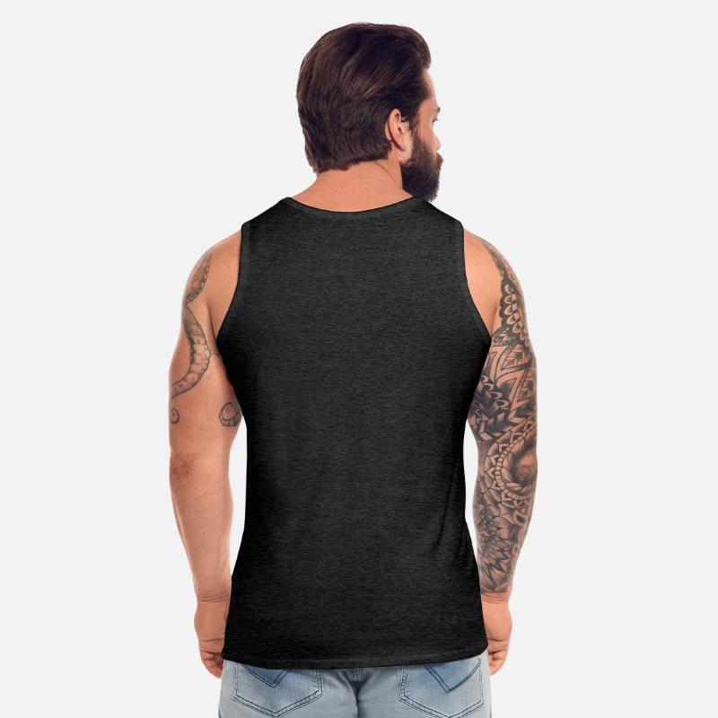 Camiseta de tirantes ecológica prémium para hombre