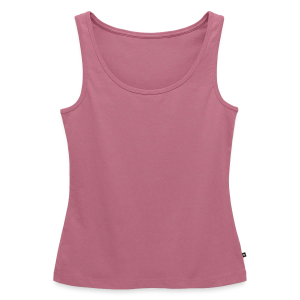 Débardeur bio Premium Femme personnalisé - Aperçu en couleur mauve