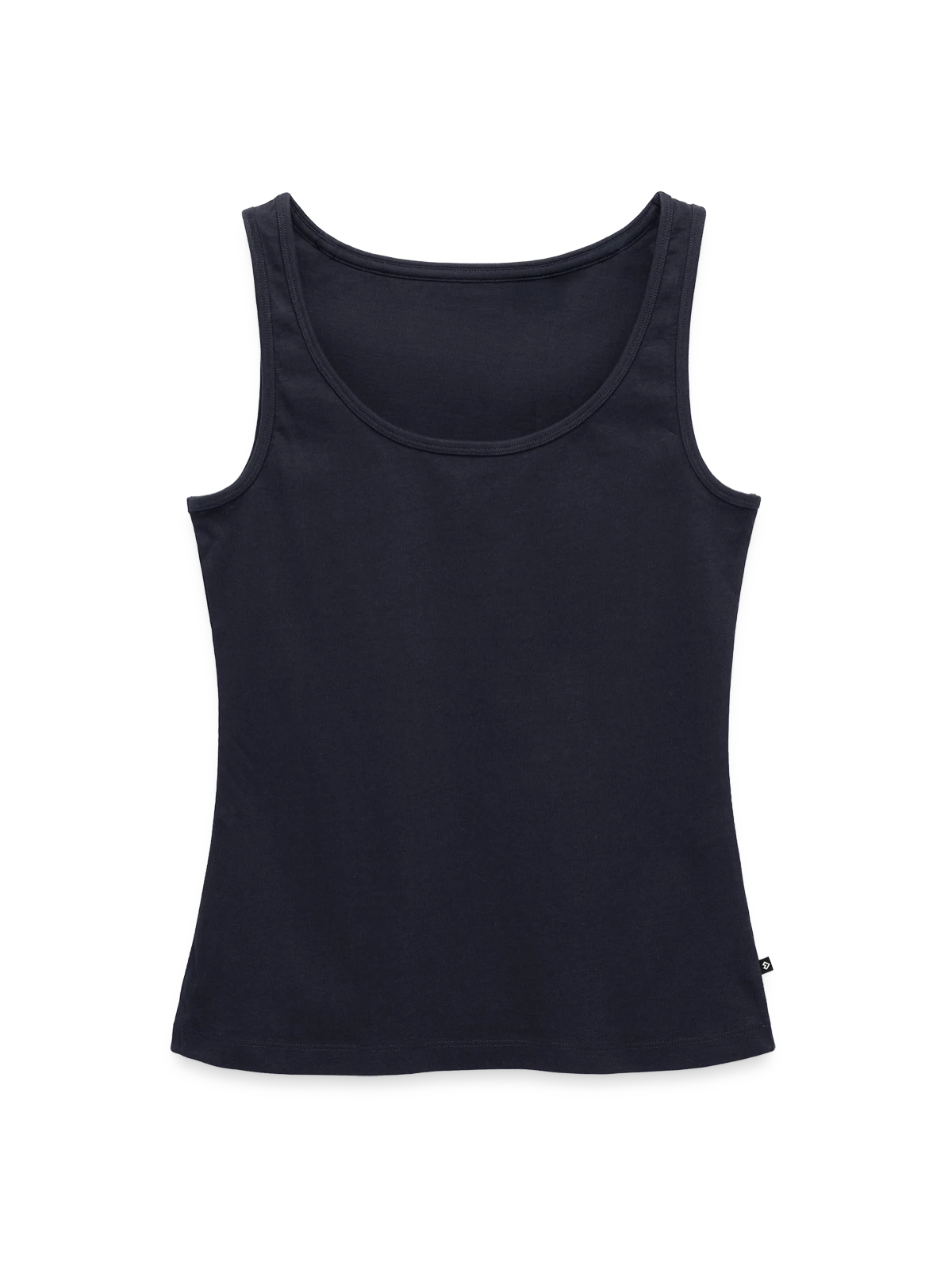 Women’s Premium Organic Tank top - navy - Front