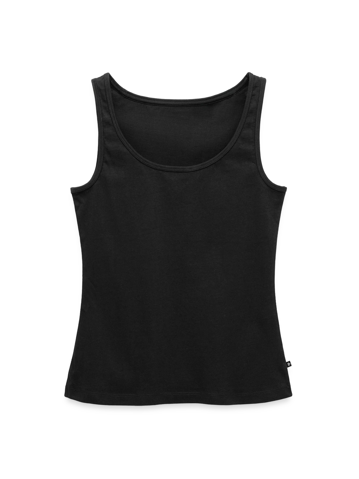 Débardeur bio Premium Femme - noir - Devant