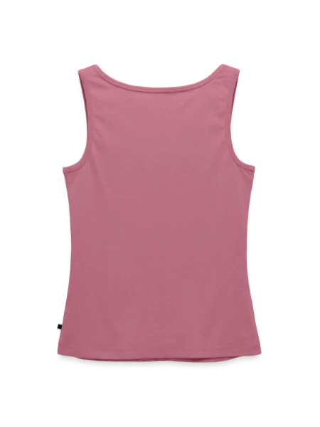 Women’s Premium Organic Tank top - mauve - Back