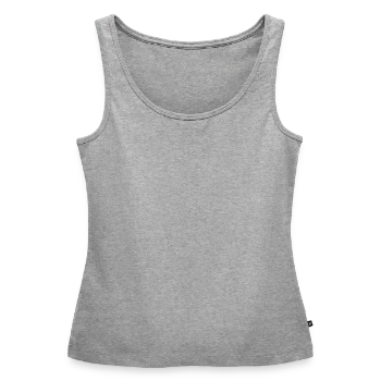 Débardeur bio Premium Femme - gris chiné