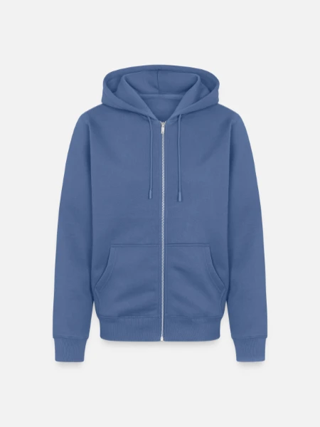Veste à capuche bio Premium Unisexe -  - Devant