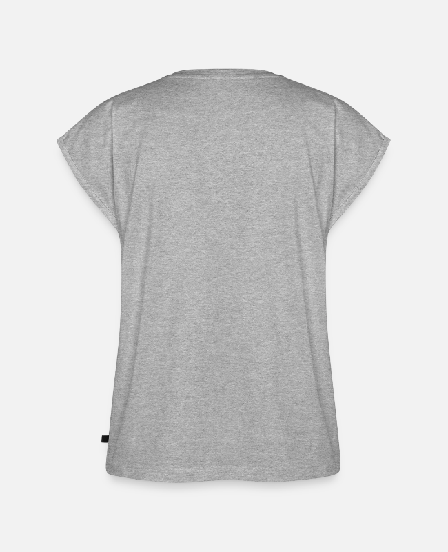 Vrouwen T-shirt met opgerolde mouwen