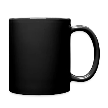 Mug uni - noir - Droite
