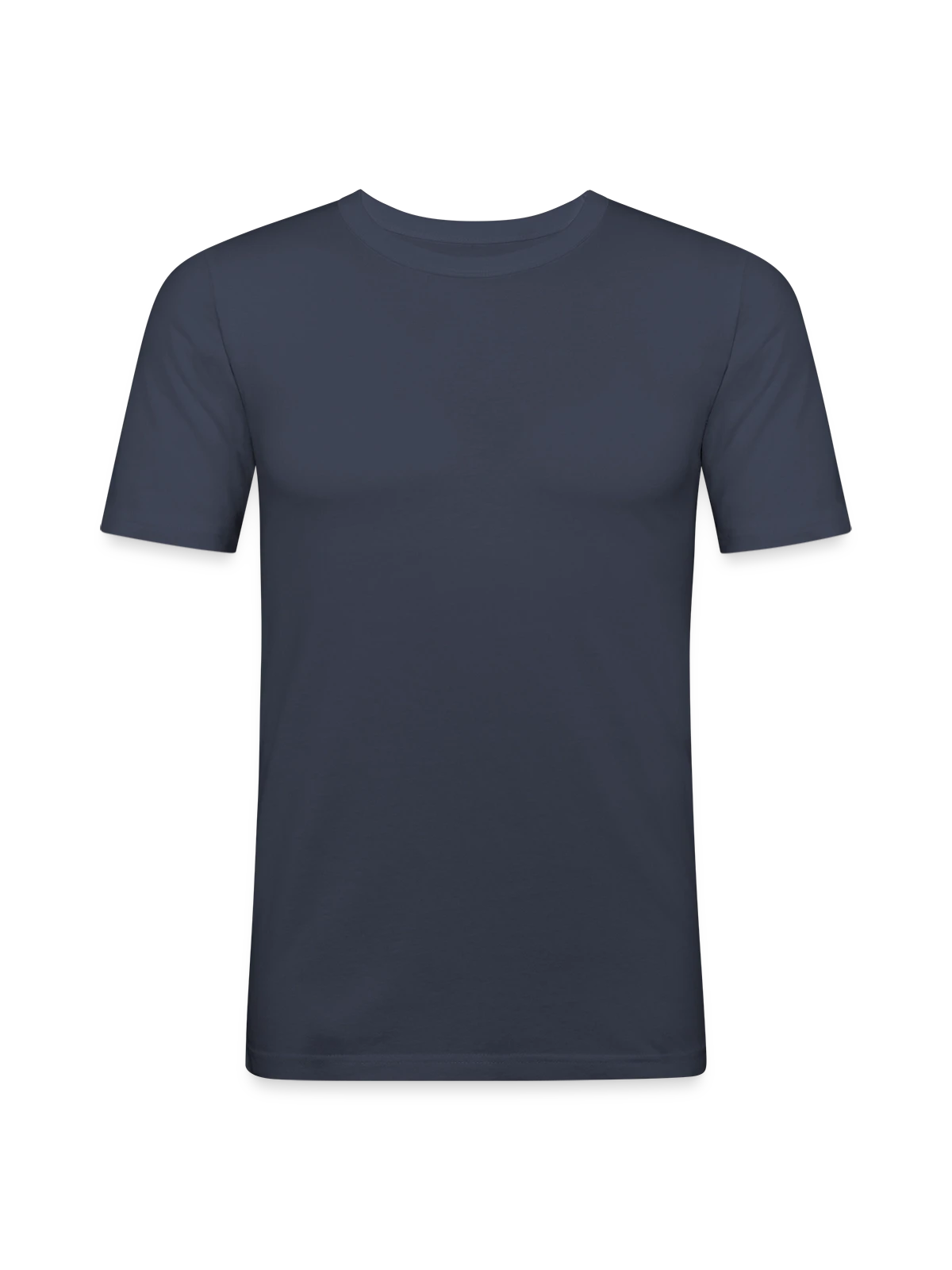 Men's Slim Fit T-Shirt - navy - Front