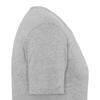 Men's Slim Fit T-Shirt - heather grey - Right - Nik (191cm)