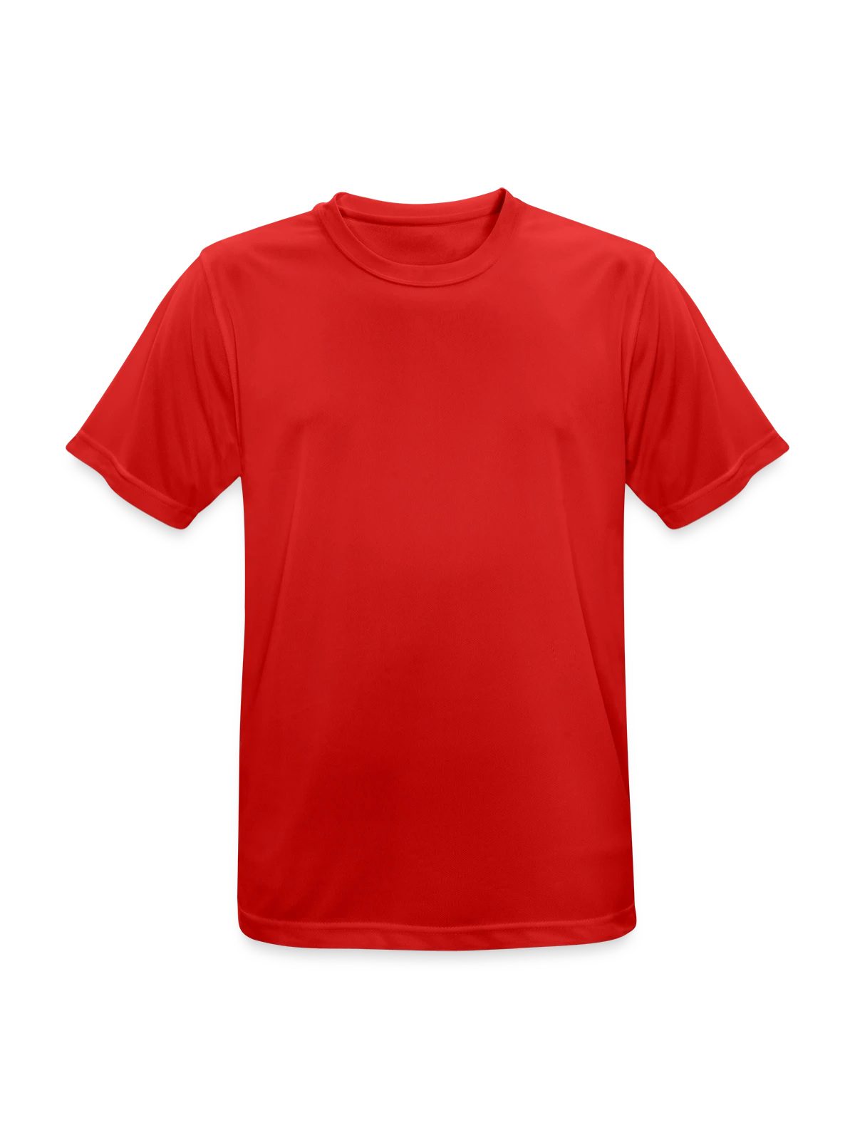 Men's Breathable T-Shirt - red - Front