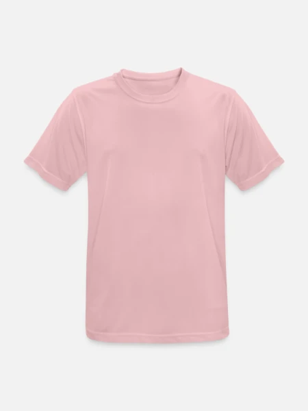 Men's Breathable T-Shirt - pink - Front