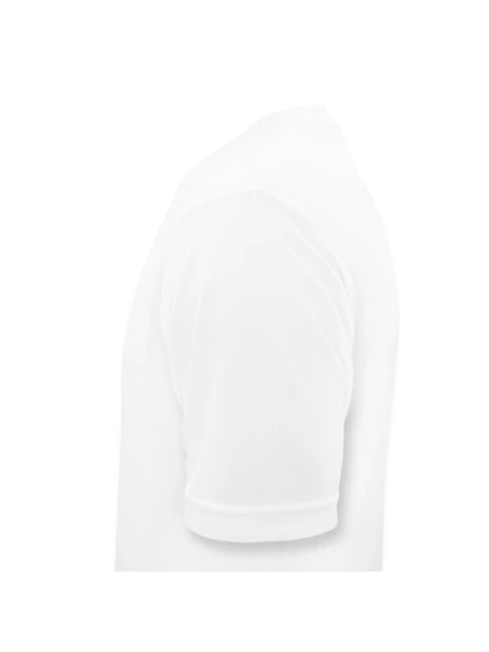 Männer T-Shirt atmungsaktiv - Weiß - Links