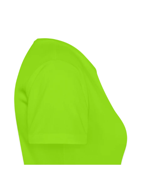 Women's Breathable T-Shirt - neon green - Right