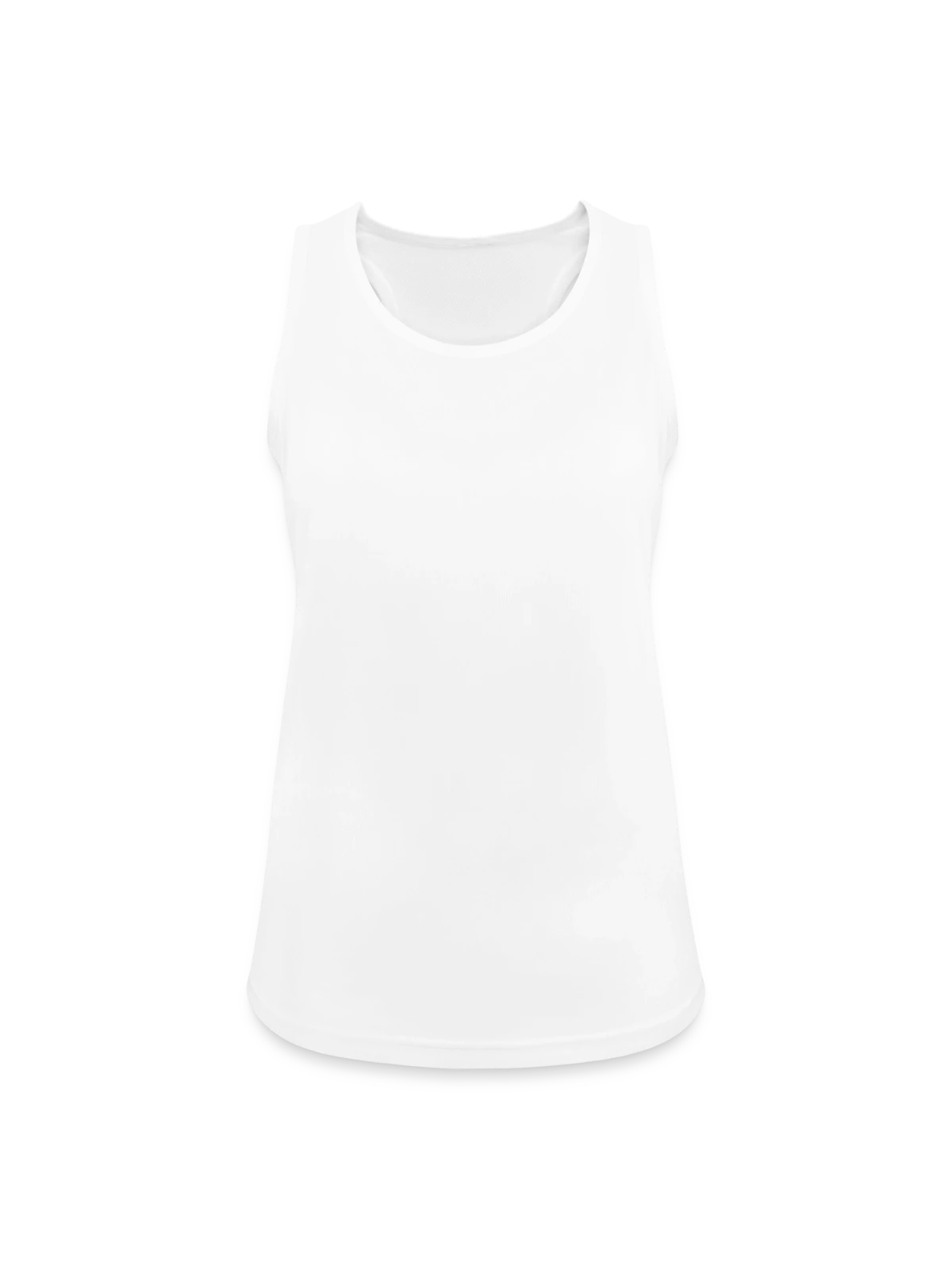 Women's Breathable Tank Top - white - Front