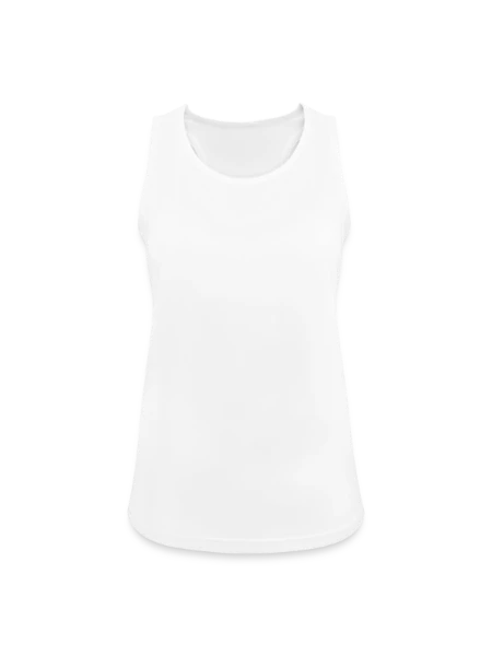 Frauen Tank Top atmungsaktiv - Weiß - Vorne