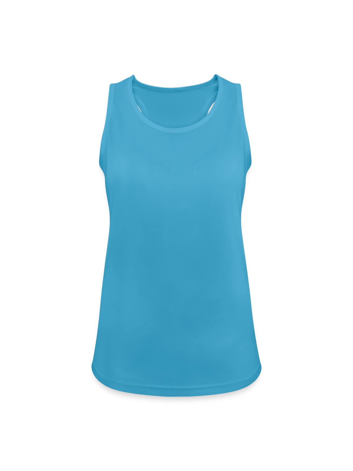 Women's Breathable Tank Top - sapphire blue - Front